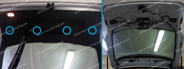 Audi A6 4G backkamera installation